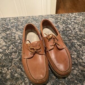 Rockport Men's Loafers  13M Tan Leather   ‎   3600